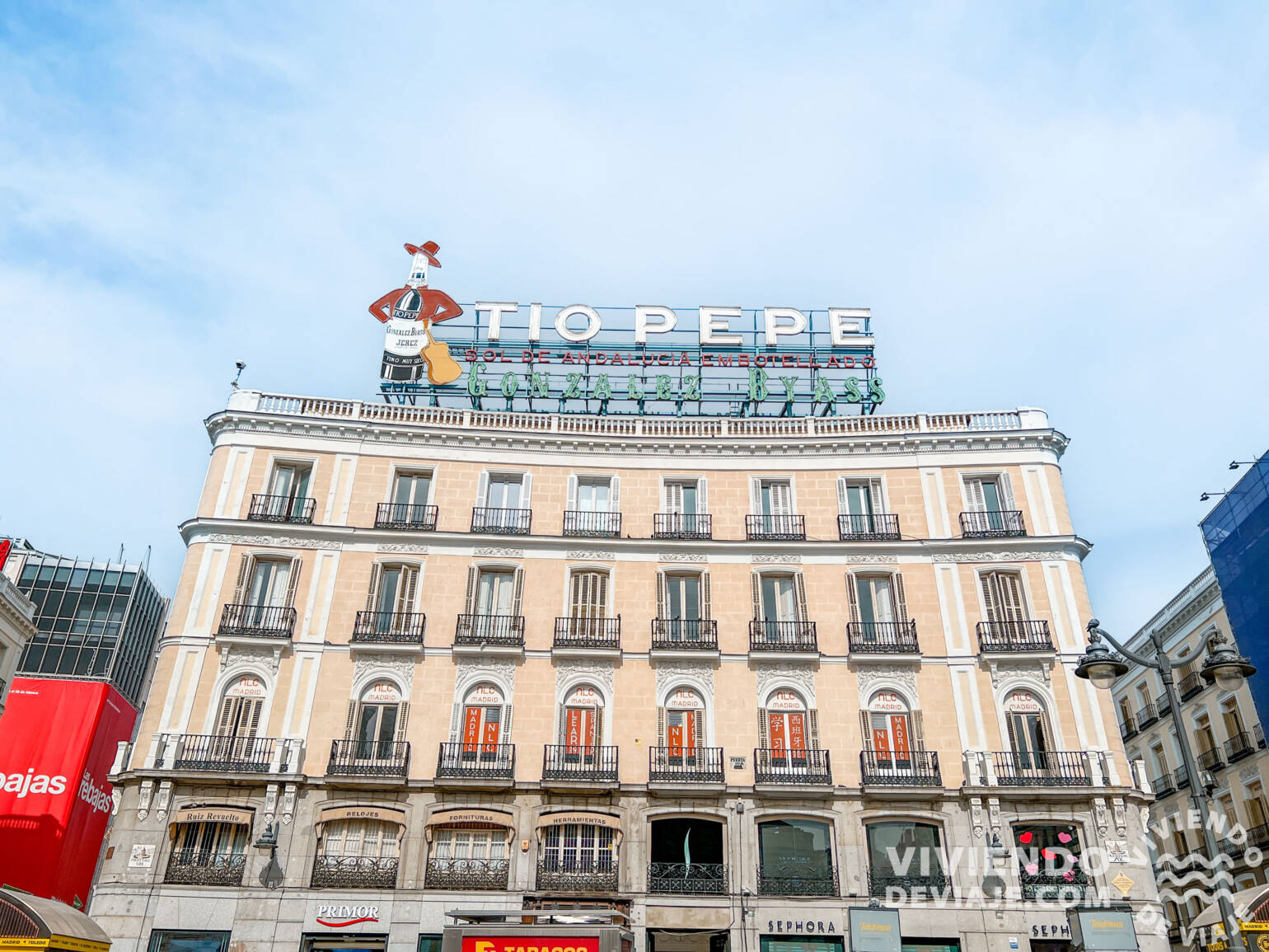 Cartel Tio Pepe - Madrid en 3 días