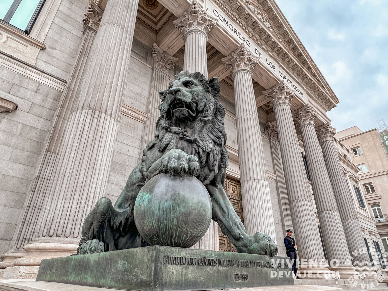 Congreso de los Diputados en Madrid