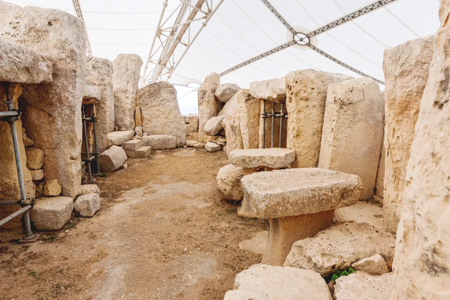 Templos Megalíticos de Hagar Qim y Mnajdra.