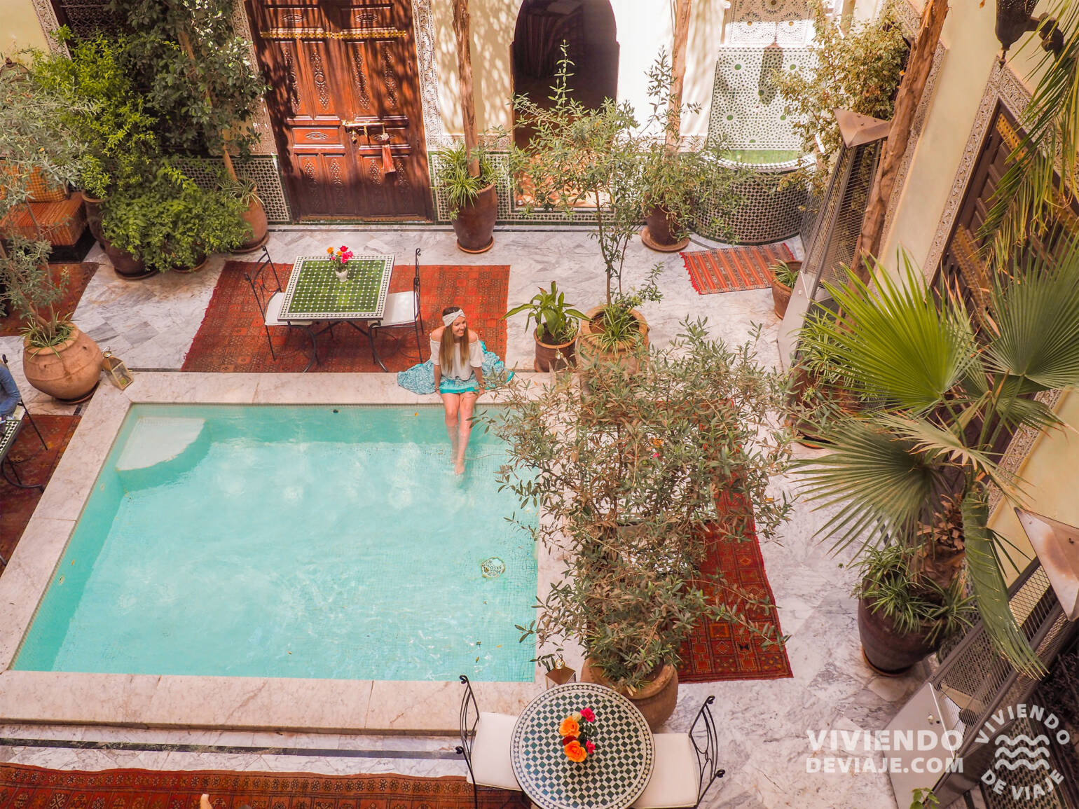 Piscina del Riad Al Loune