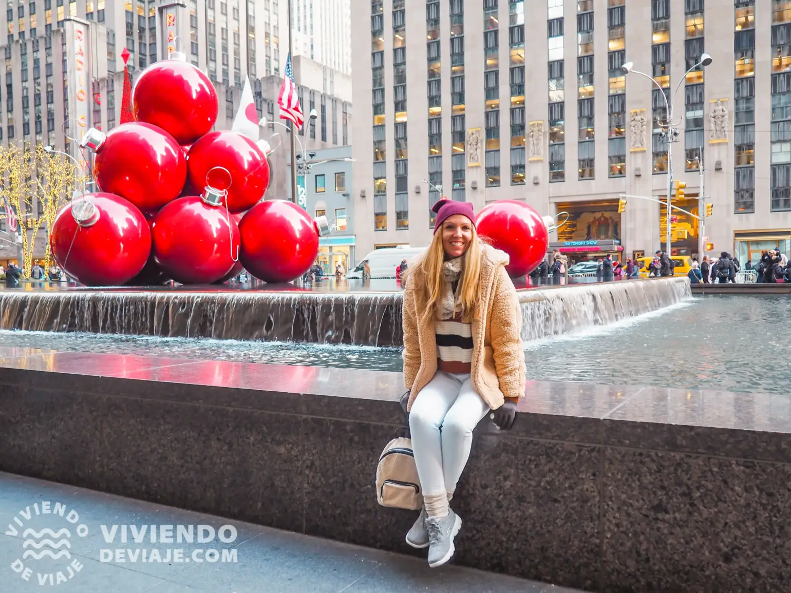 Decoraciones navideñas en Nueva York
