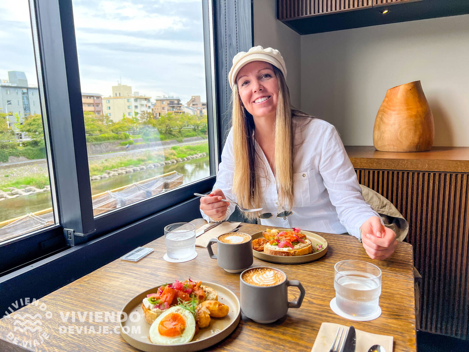 Cafetería genial para desayunar en Kioto