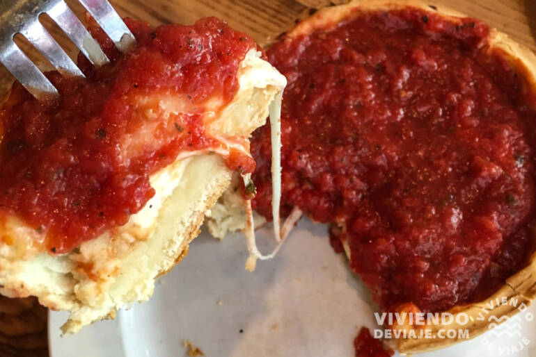 Qué hacer en Chicago | Probar la deep dish pizza