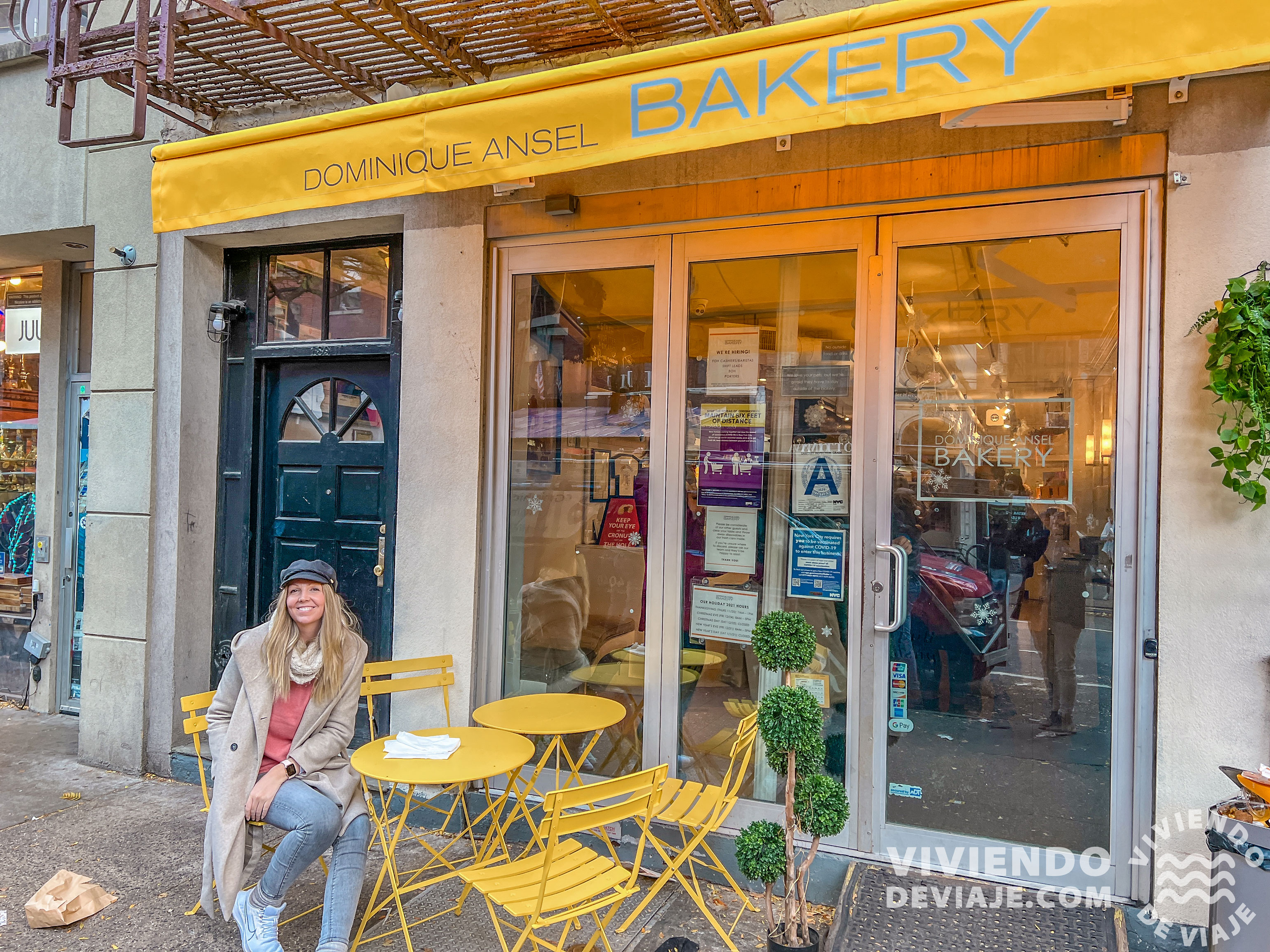 Probar un cronut en Dominique Ansel Bakery