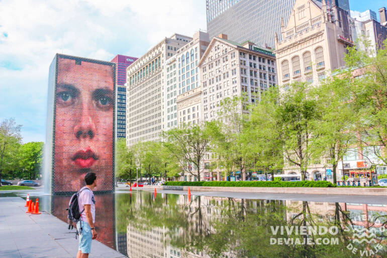 Que hacer en Chicago, Crown Fountain Qué ver en Chicago | Crown Fountain