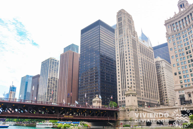 Qué ver en Chicago | Riverwalk y el puente Du Sable Bridge