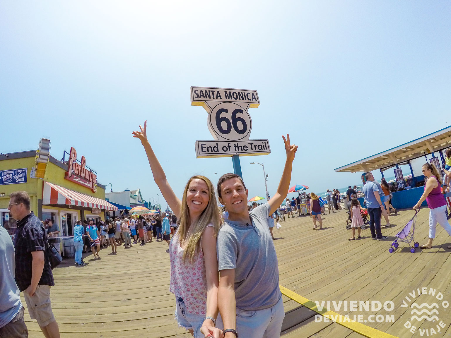 Ruta 66 | Señal "End of the Trail" en Santa Monica