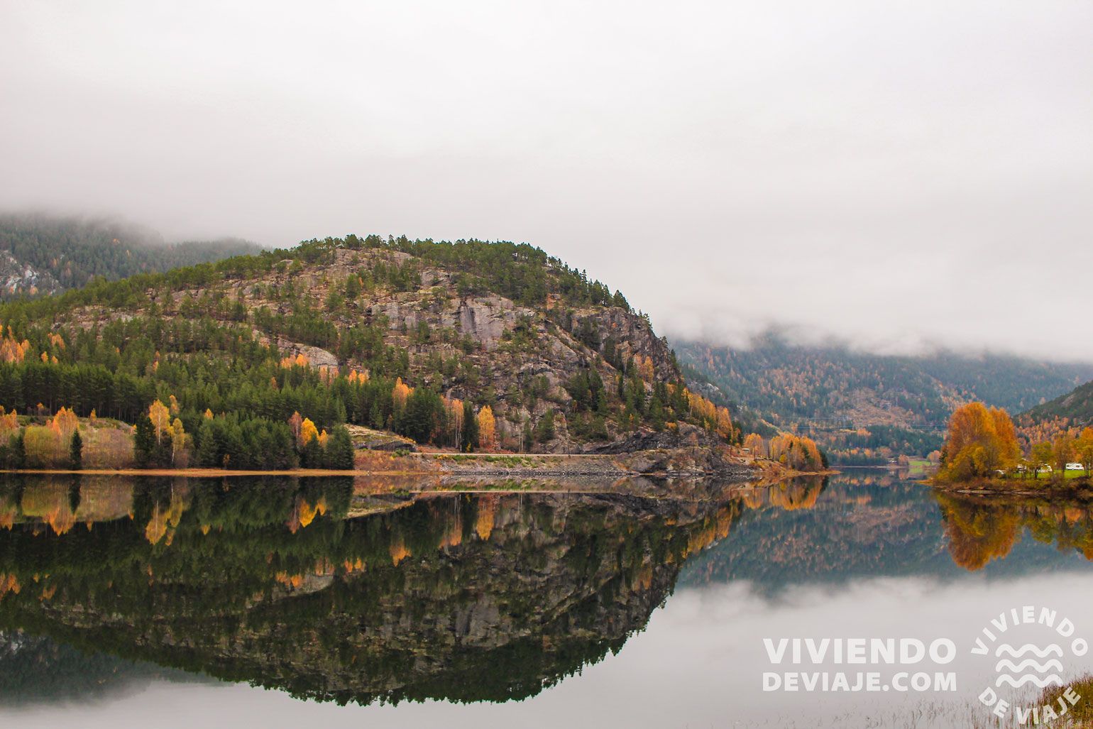 Paisajes en la ruta por Noruega