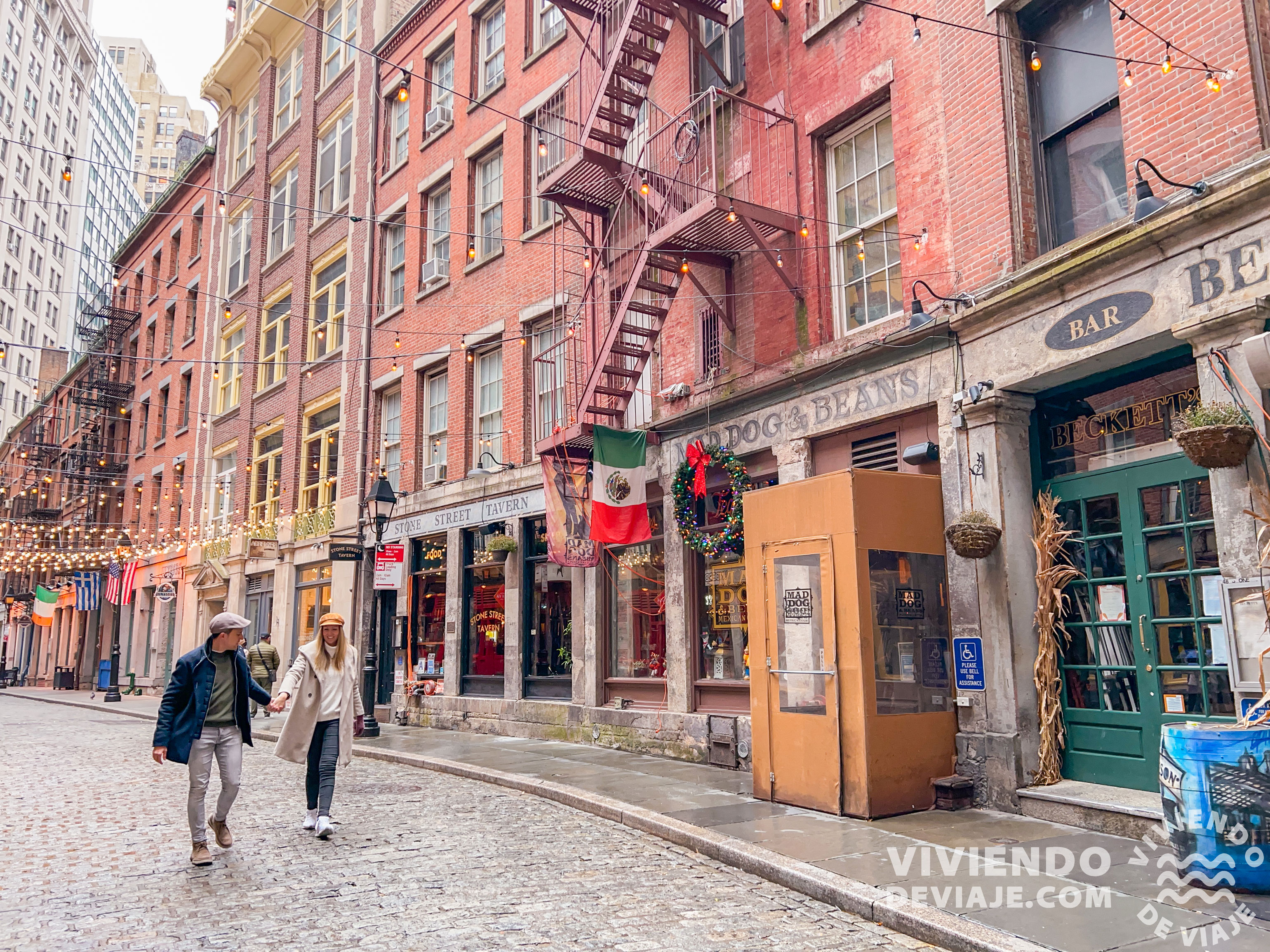 Stone Street | Nueva York en 4 días