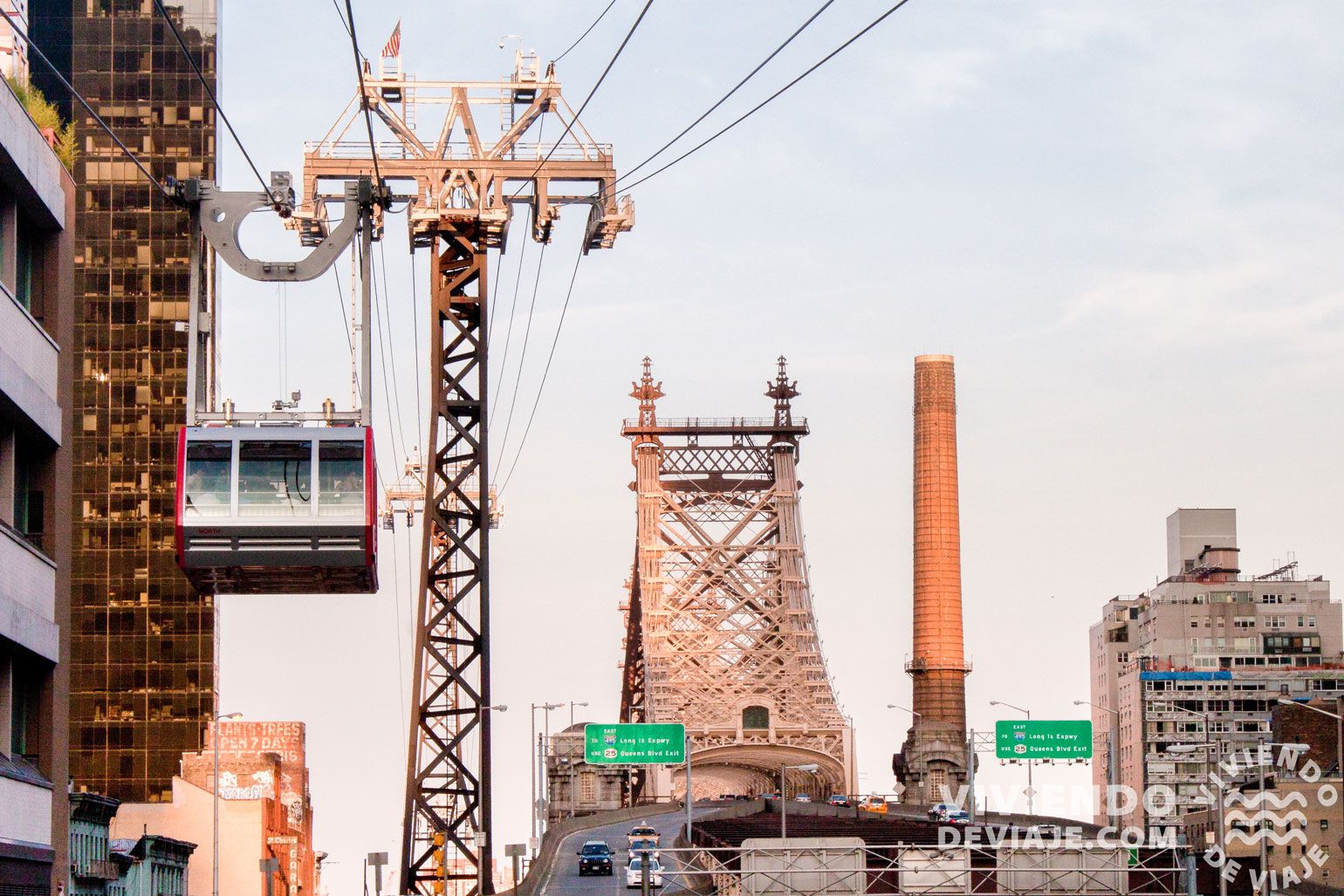 Cruzar en teleférico a Roosevelt Island