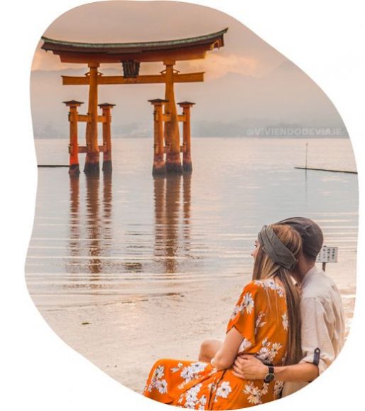 Tania y David en Japón