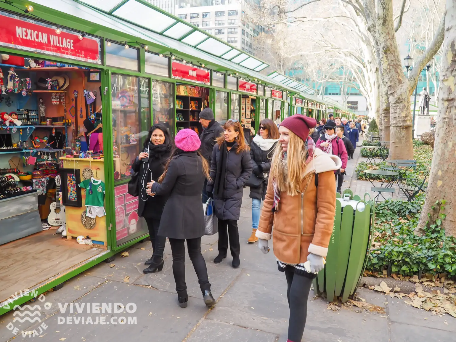 Mercado de Navidad de Bryant Park | Nueva York