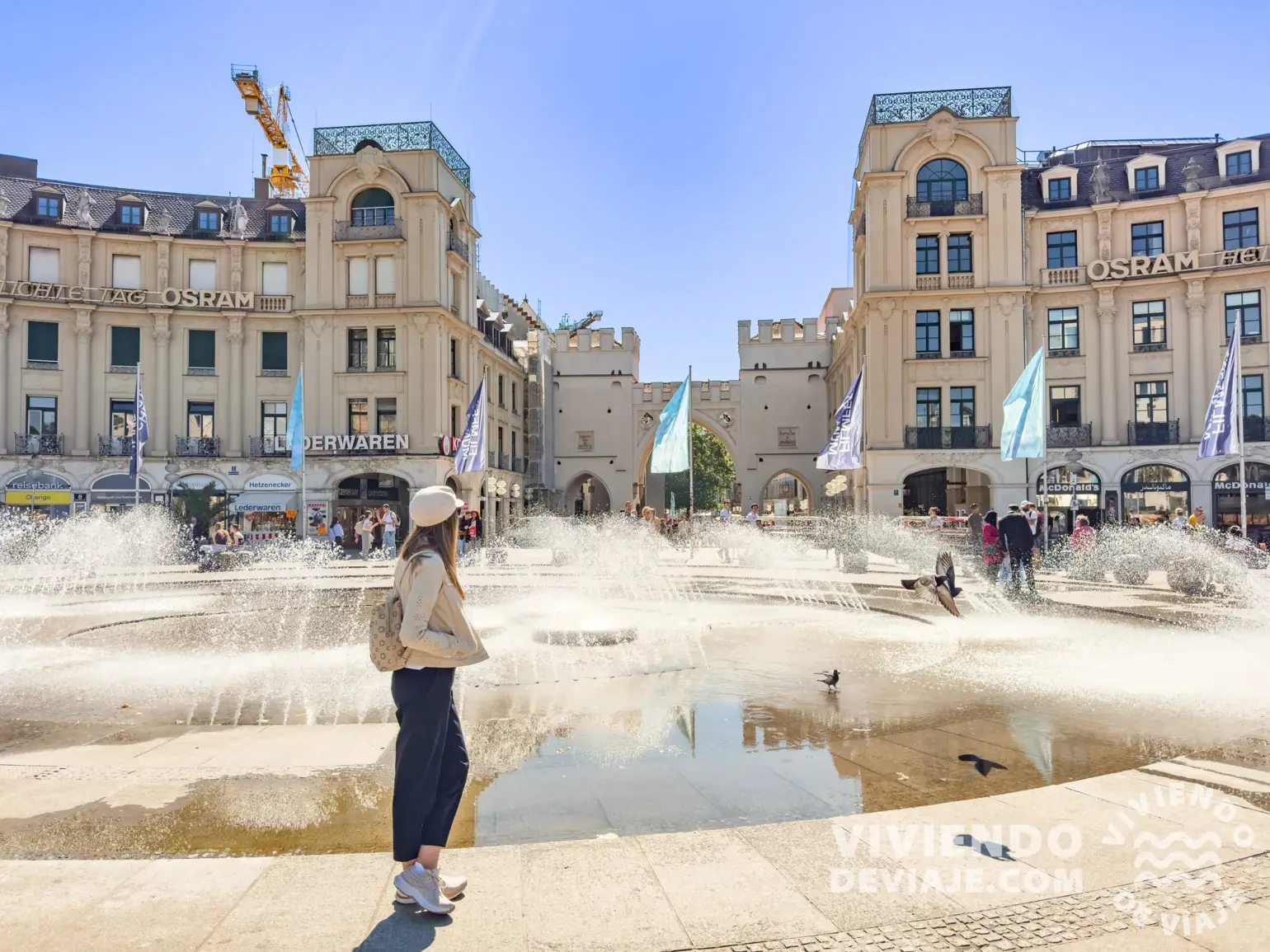 Puerta Karlstor | Alojarse en Múnich en el barrio de Ludwigsvorstadt