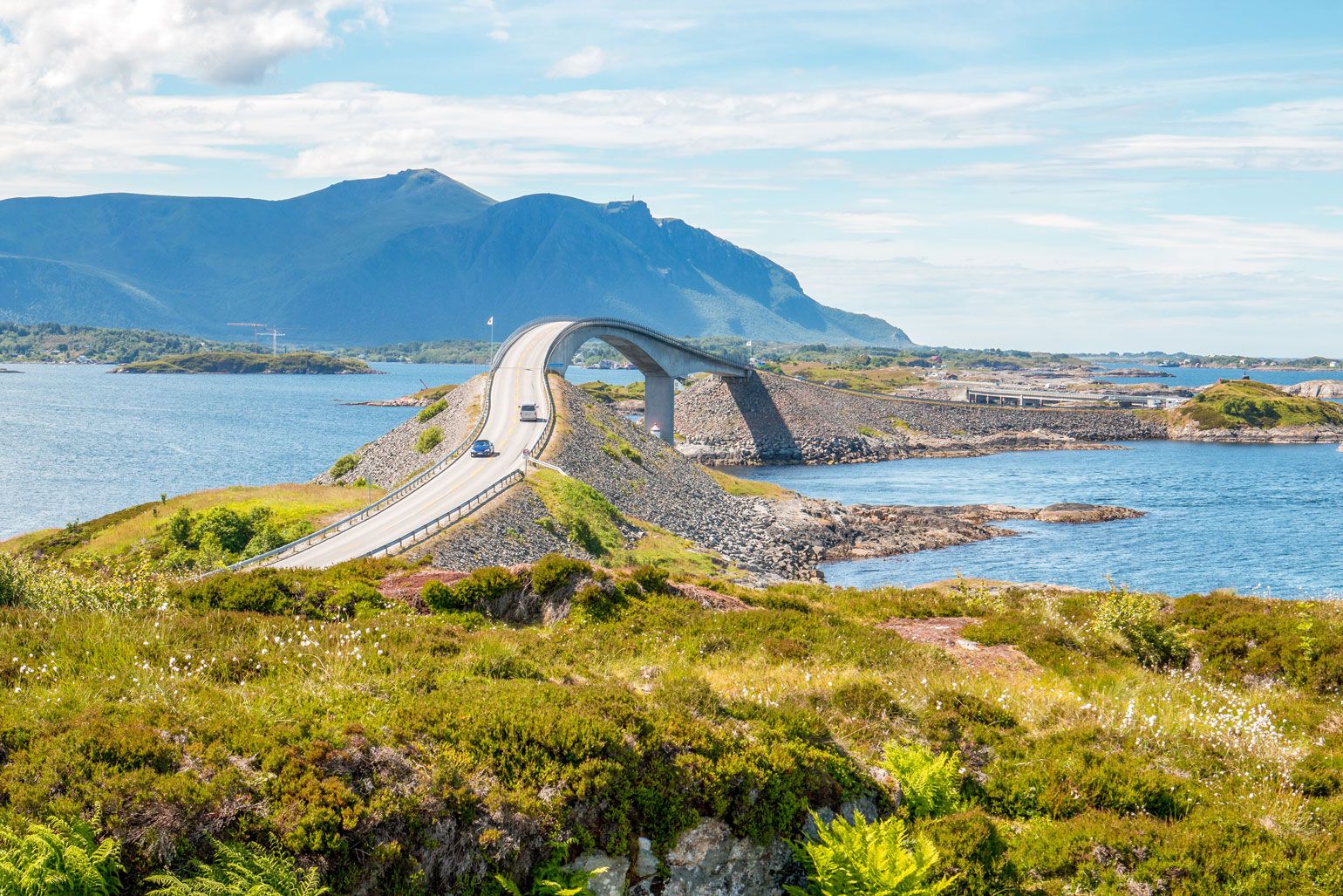 Atlantic Ocean Road en Noruega