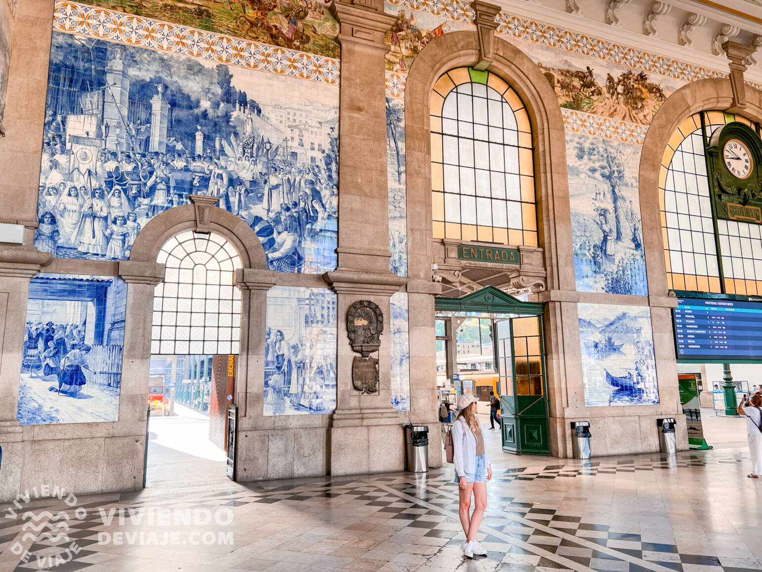Estación de São Bento | Centro histórico de Oporto