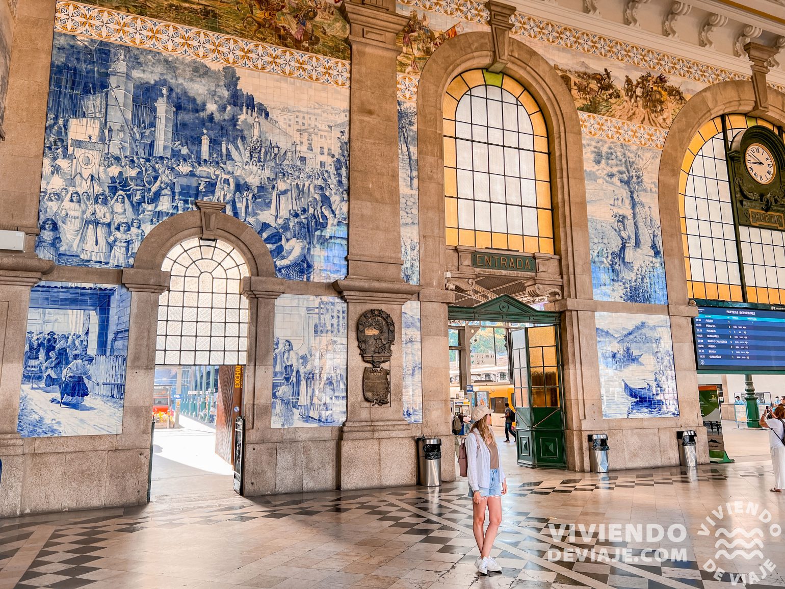 Estación de São Bento en Oporto