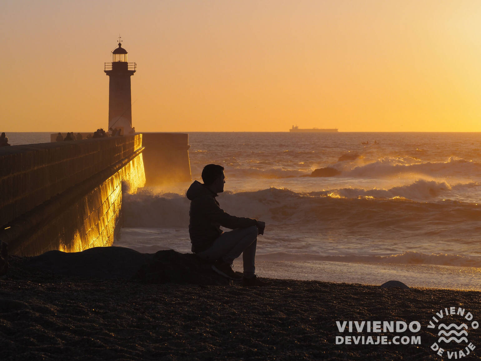 Atardecer en el Faro de Felgueiras