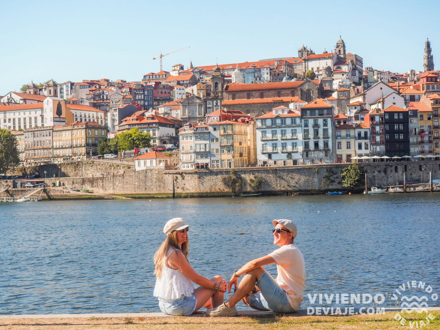 Vistas de Oporto desde Vila Nova de Gaia