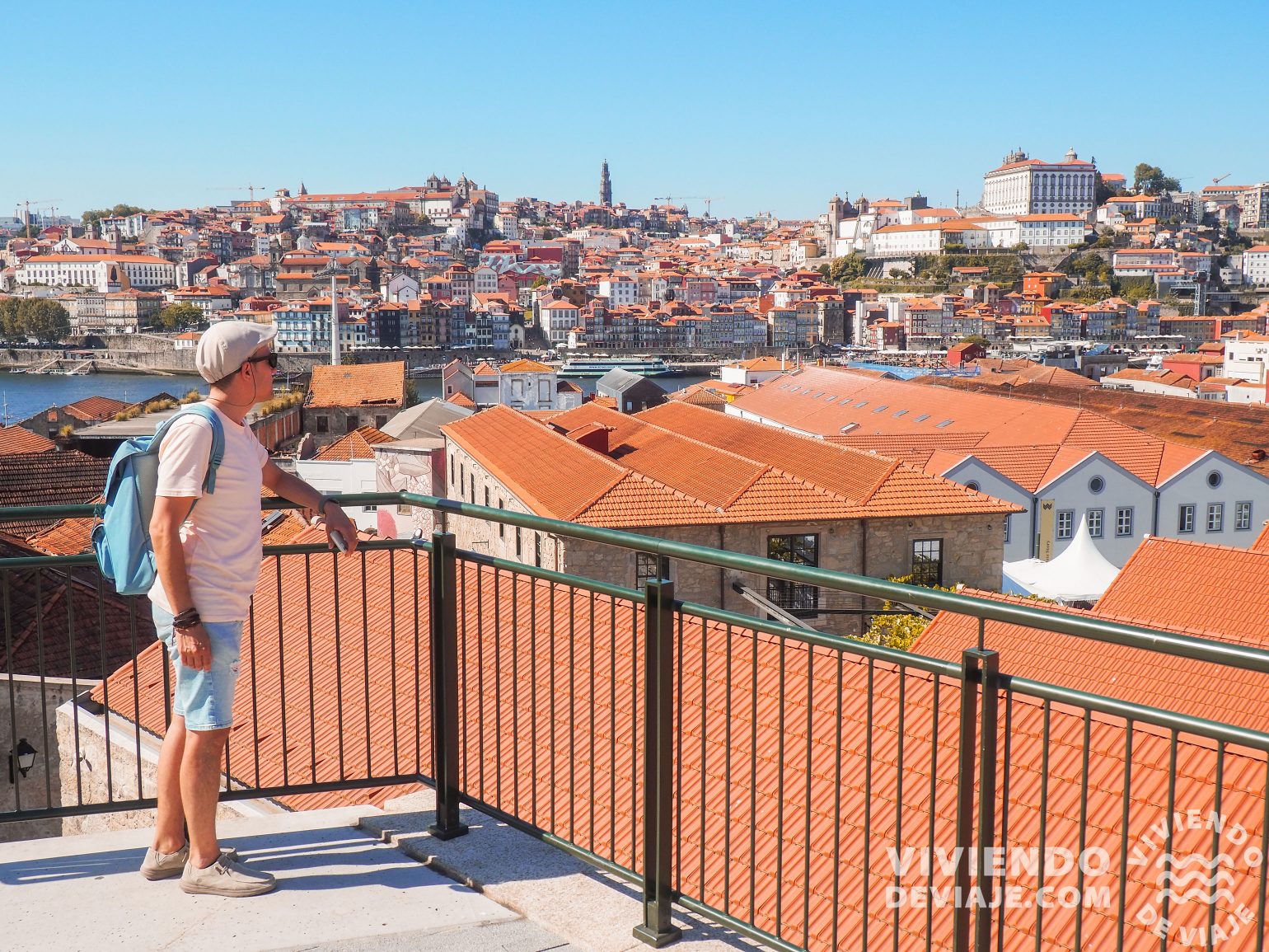 Vistas desde la terraza de WOW Porto