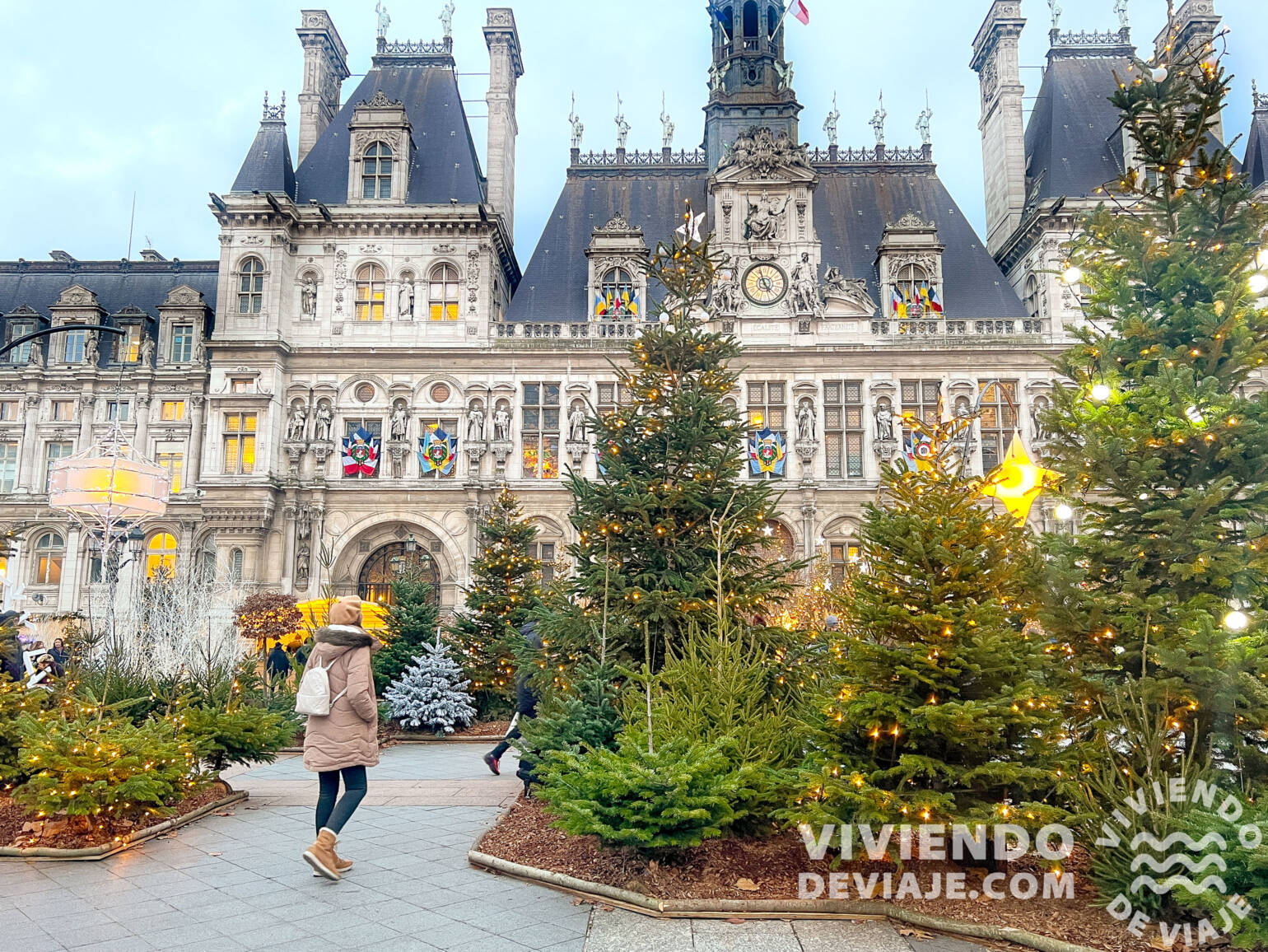 Mercado de Navidad en París, Hotel de Ville