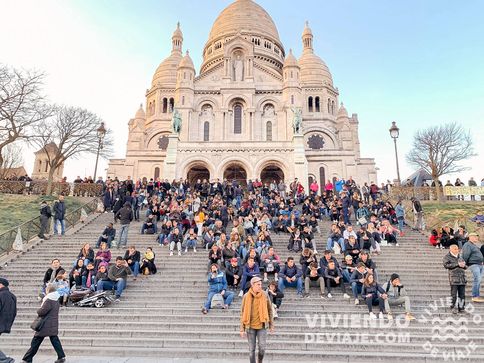 Atardecer en Sacre Coeur | París