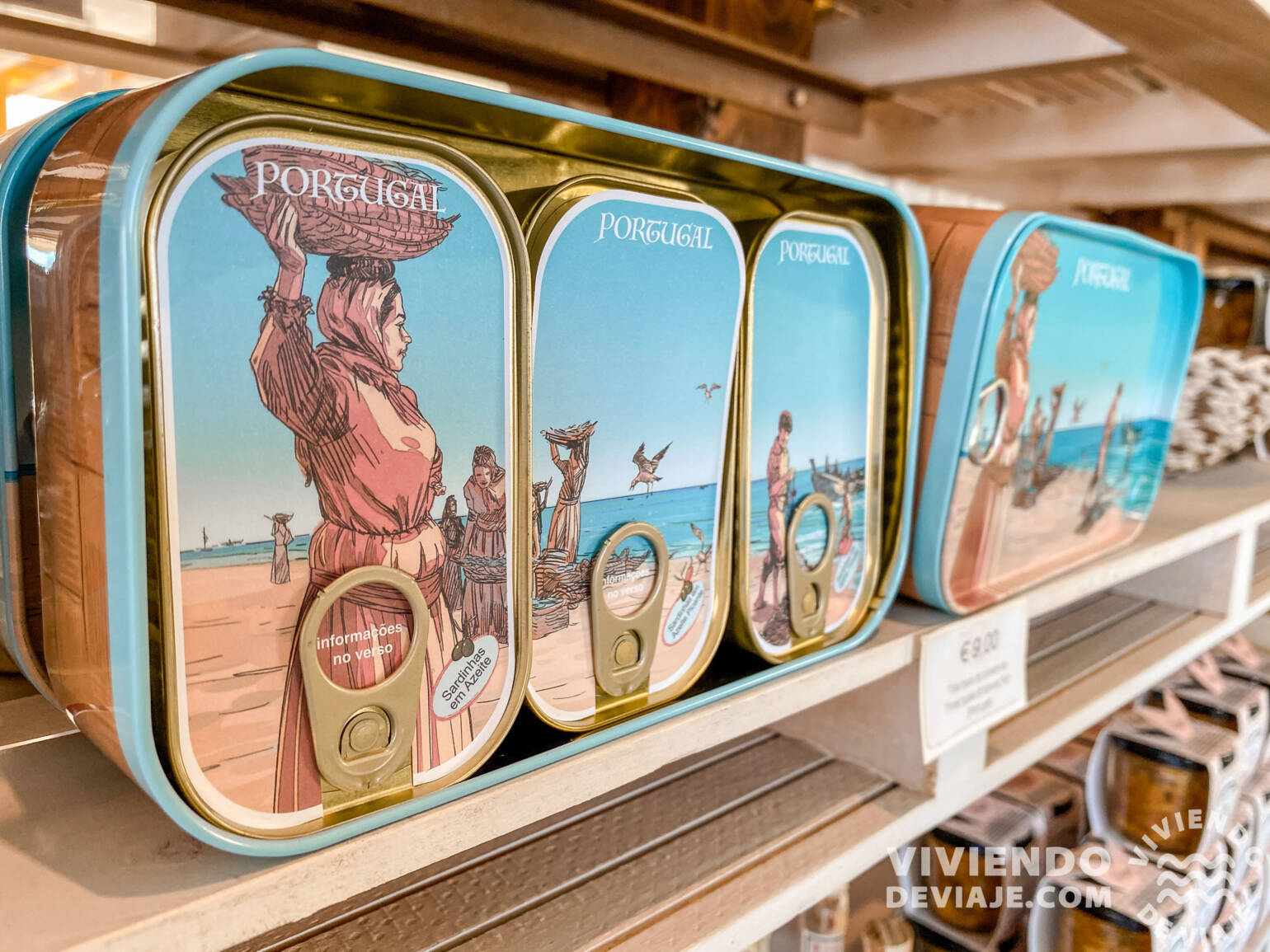 No te olvides de comprar unas latas de sardinas en tu viaje a Portugal