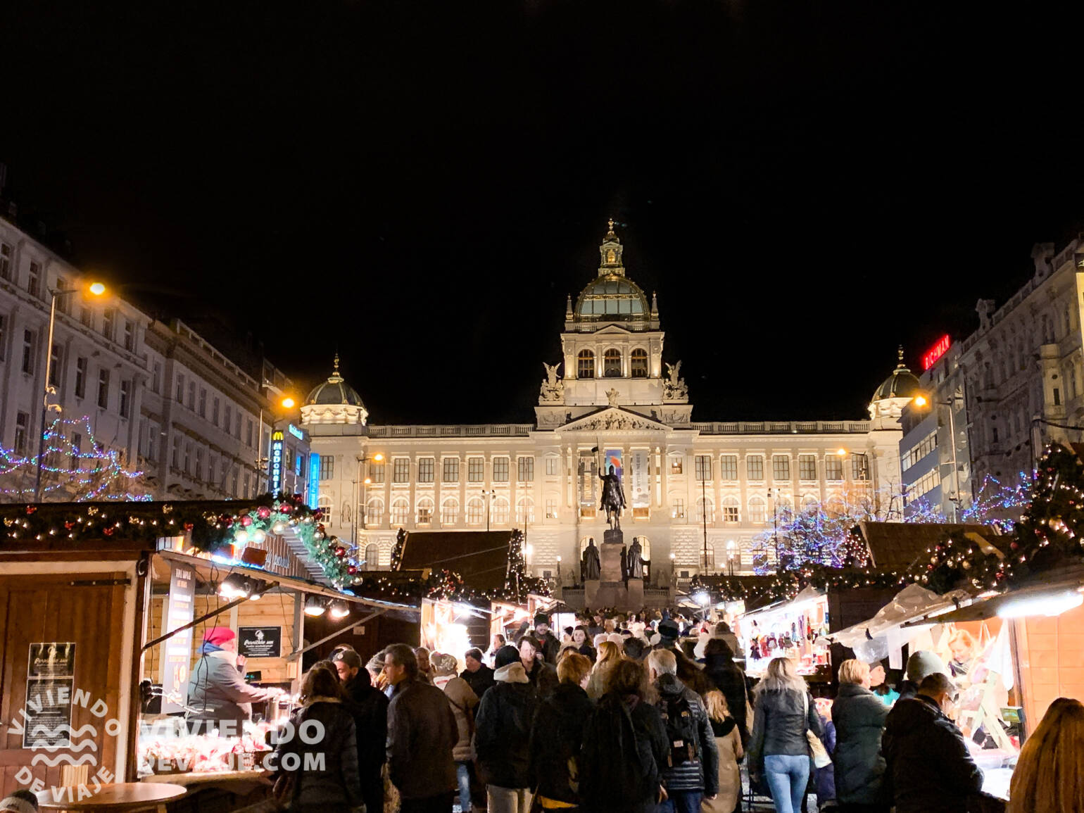 Navidad en la Plaza de Wenceslao, Praga