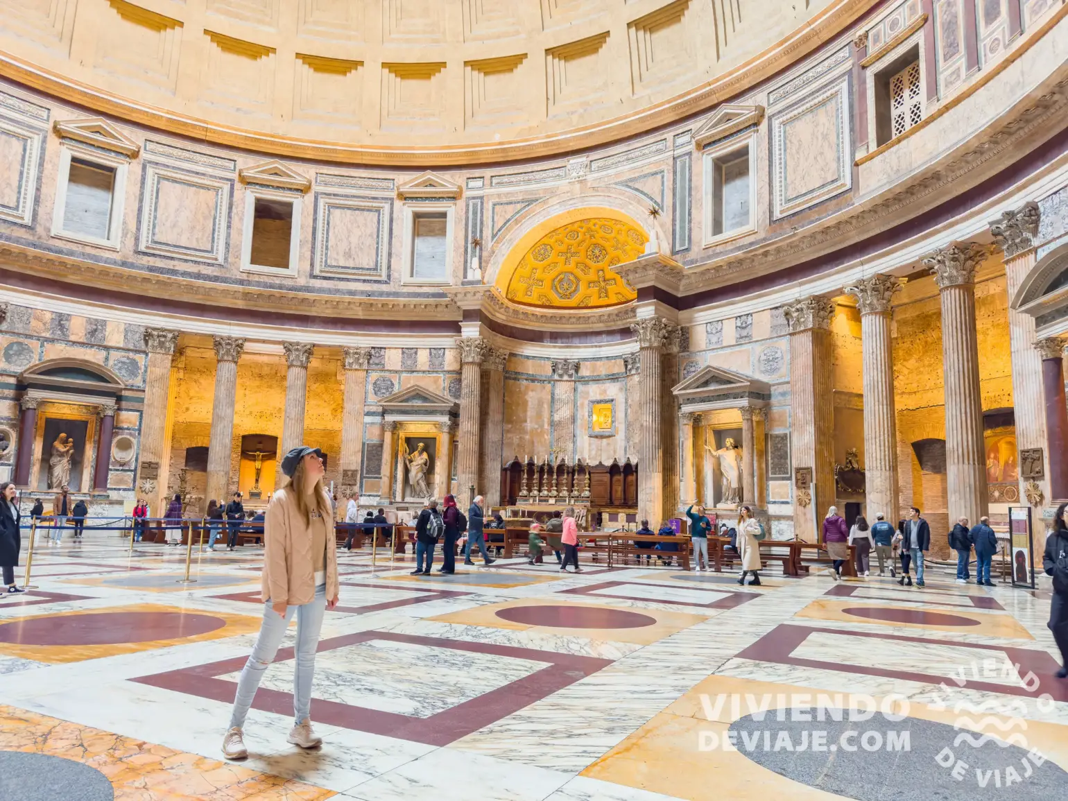 Interior del Panteón de Roma