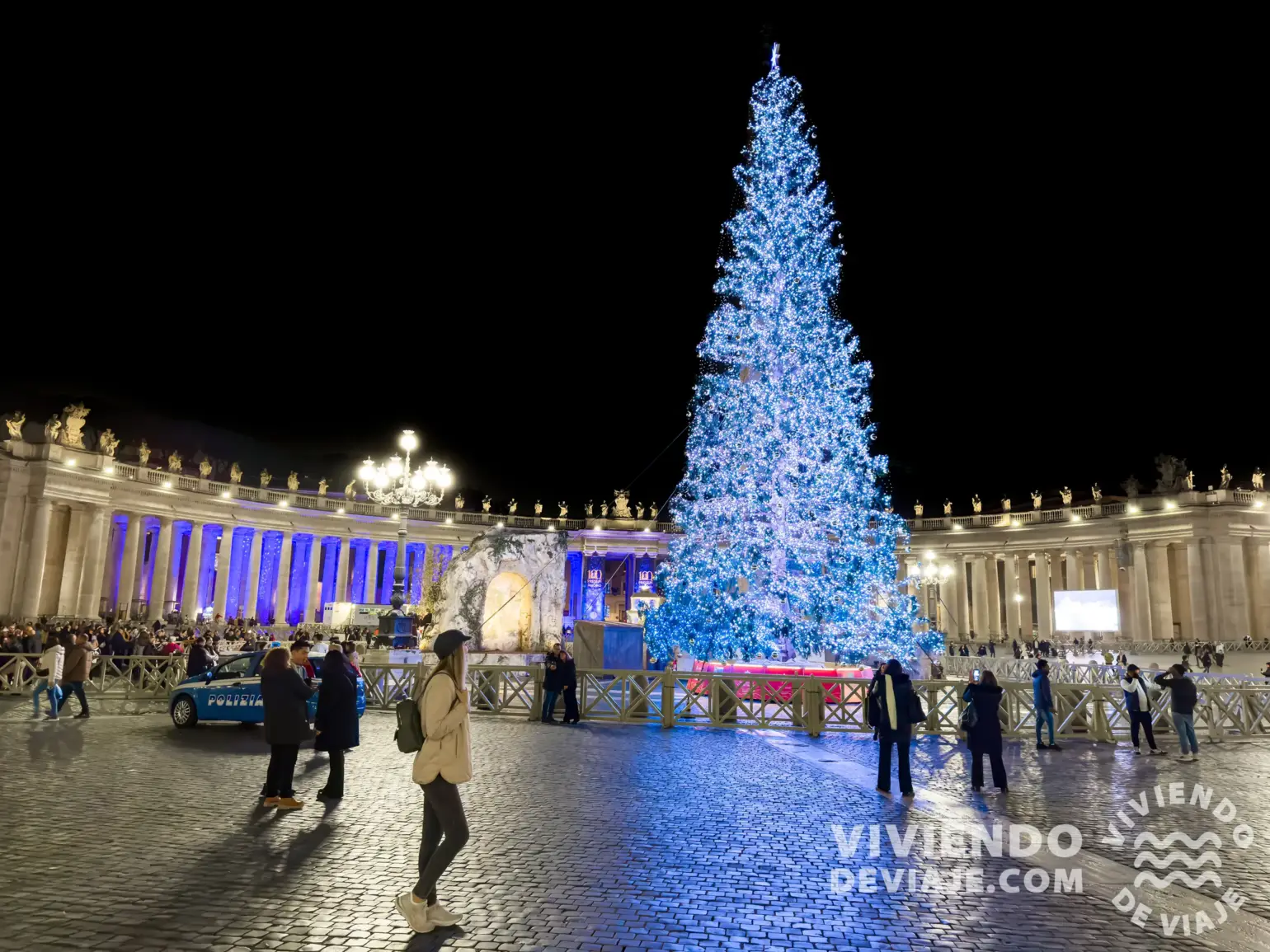 Árbol de Navidad en la Plaza de San Pedro