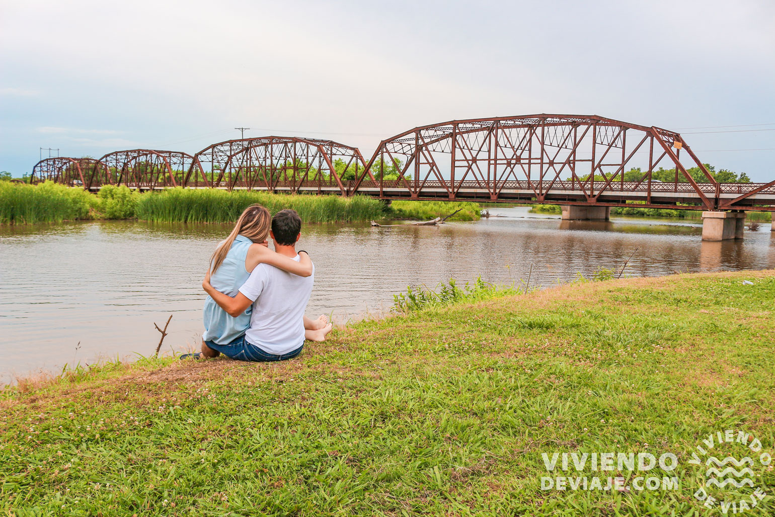 Ruta 66, Oklahoma - Amarillo Lake Overholser Bridge | Ruta 66