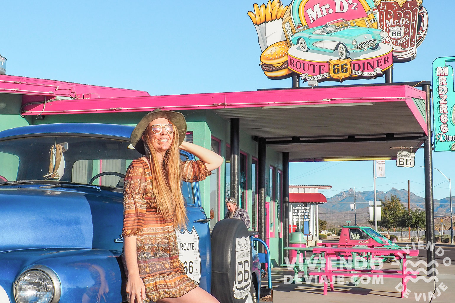 Mr. D' z Diner en la Ruta 66