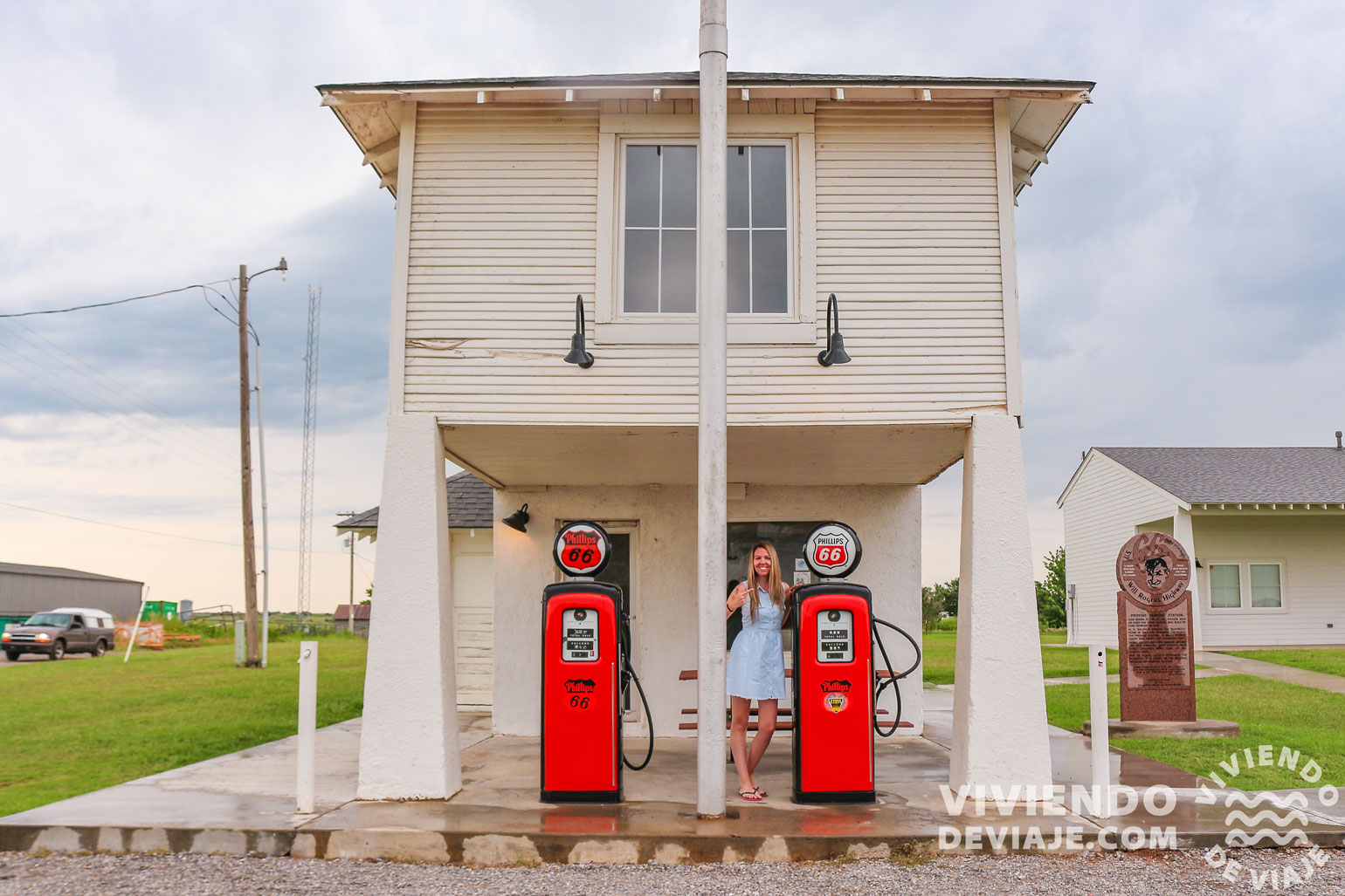 Ruta 66, Oklahoma - Amarillo Lucille´s Service Station | Ruta 66