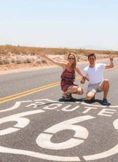 Ruta 66 de las Vegas a Santa Monica