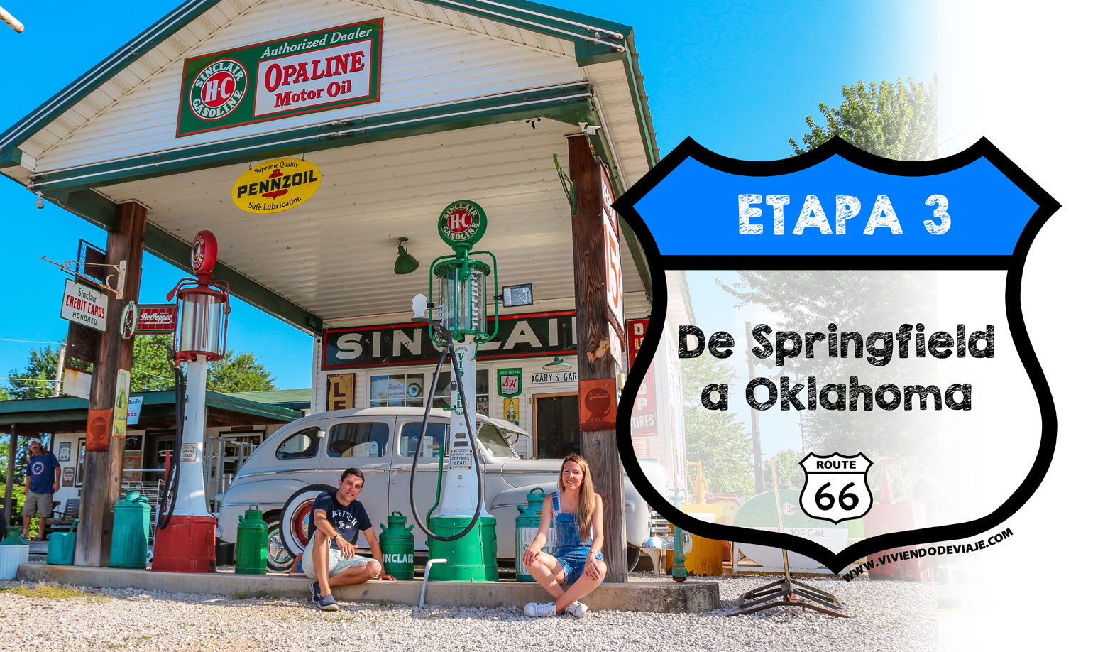 Ruta 66 etapa 3, de Springfield a Oklahoma