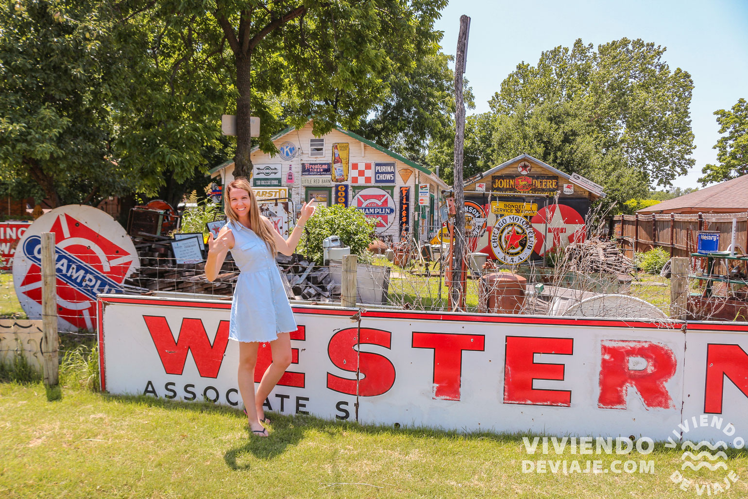 Ruta 66, Oklahoma - Amarillo Harley, City Meat Market | Ruta 66