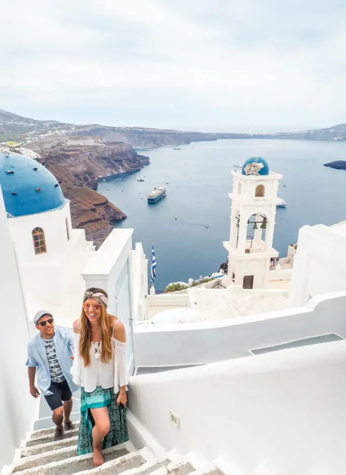 Dónde alojarse en Santorini