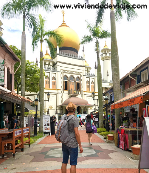 Singapur en 3 días - Mezquita del Sultán