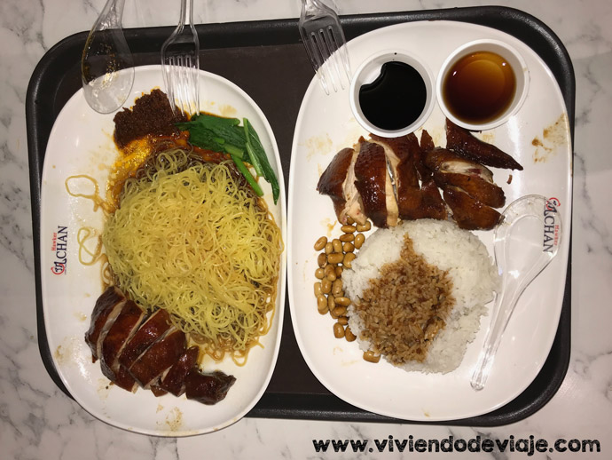 Restaurante estrella Michelin Hawker Chan