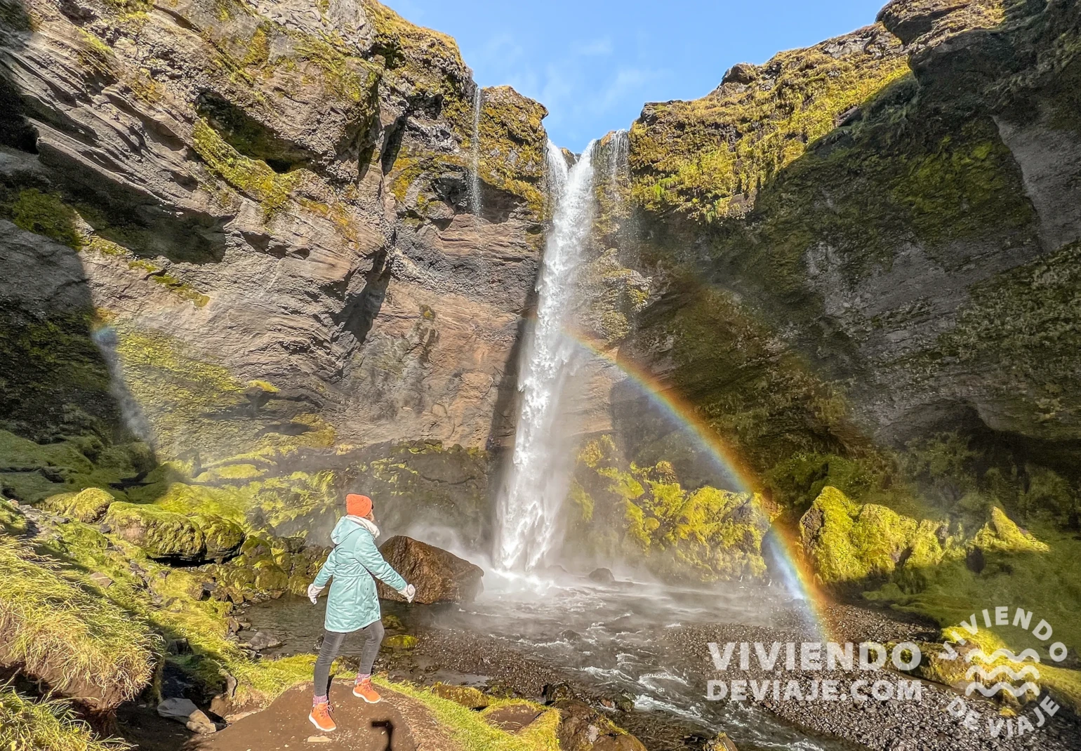 Cascada Kvernufoss | Islandia en 4 días