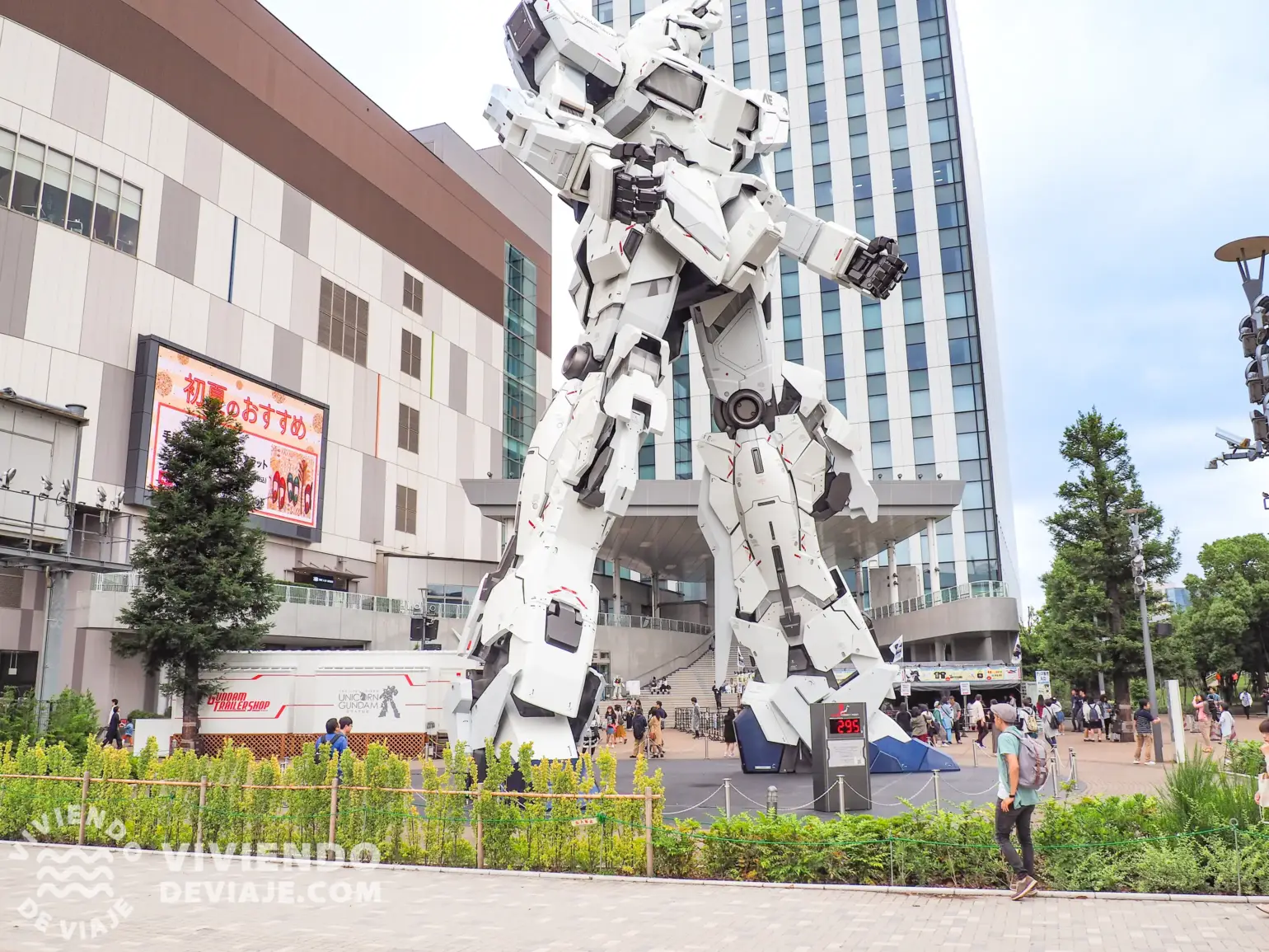 Gundam en la isla de Odaiba | Más cosas que ver en Tokio en 3 días