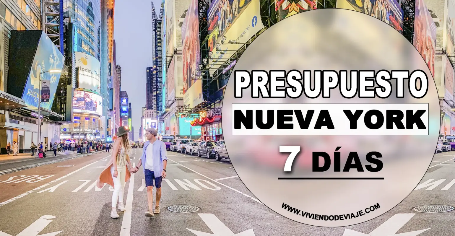 Presupuesto Nueva York 7 días
