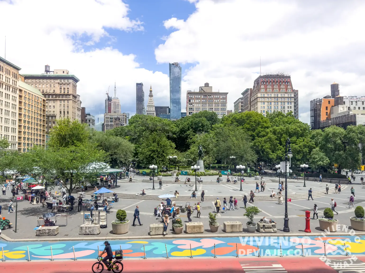 Vistas desde el Whole Foods de Union Square