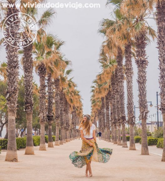 Paseo marítimo de Valencia