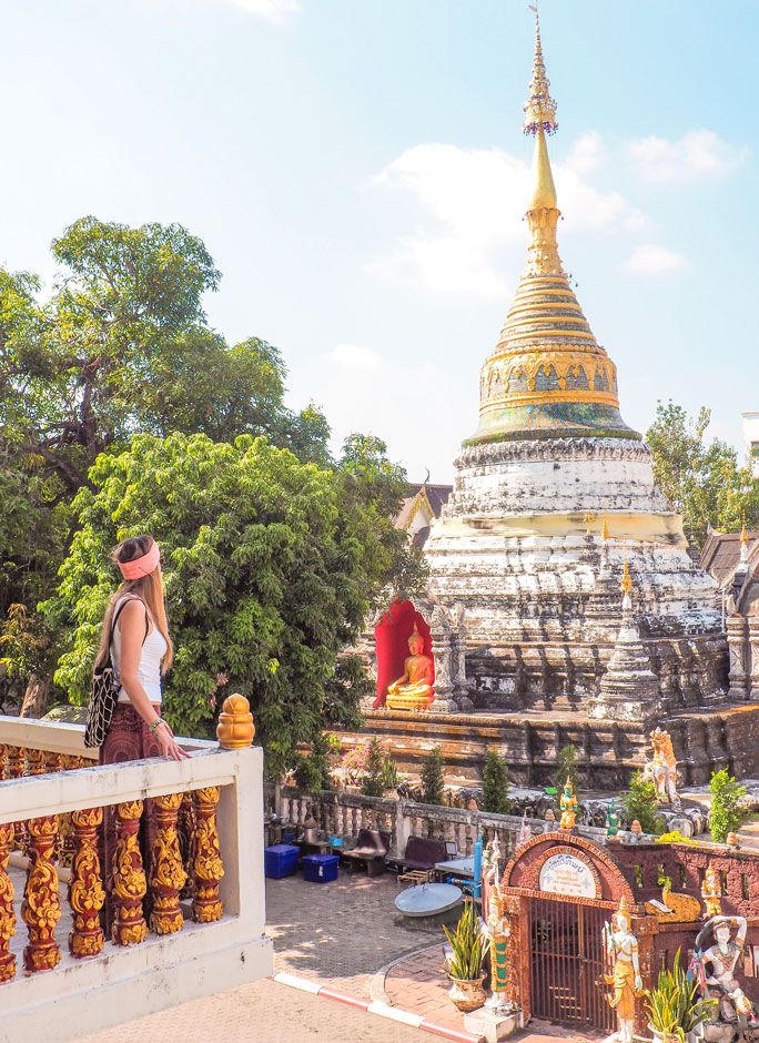 Ruta por los templos de Chiang Mai Viviendo de Viaje
